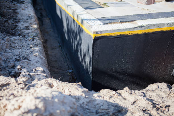 Residential Wet Basement Repair installation at a Akron, PA home by SJ Waterproofing Pros